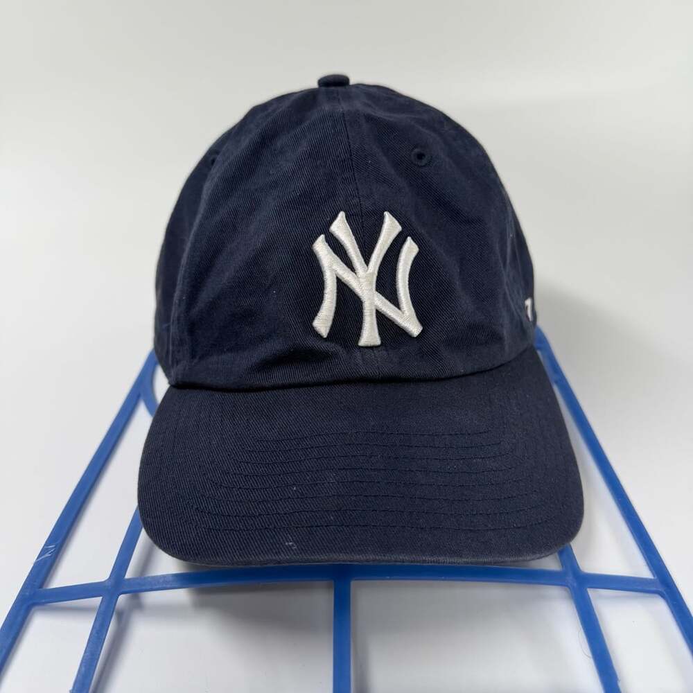 47 Brand New York Yankees Clean Up Strapback Hat Navy